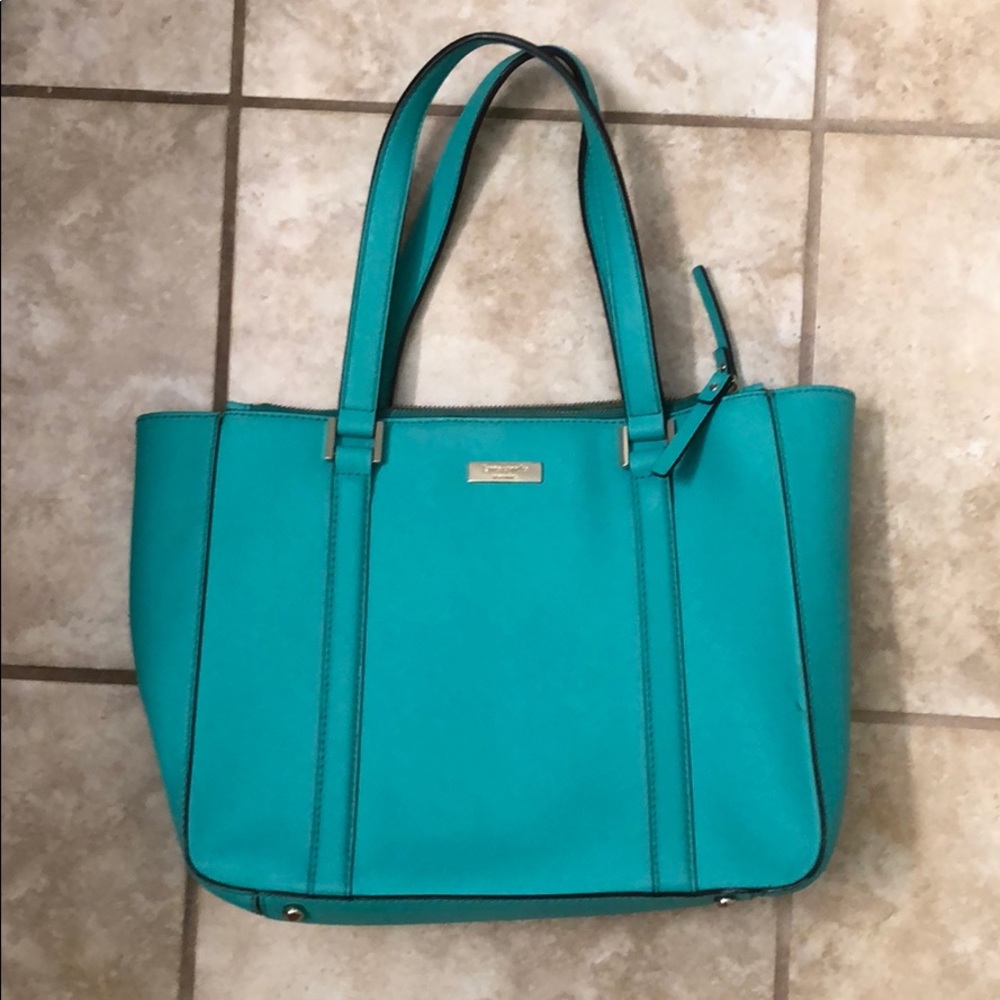 Kate Spade Turquoise tote bag